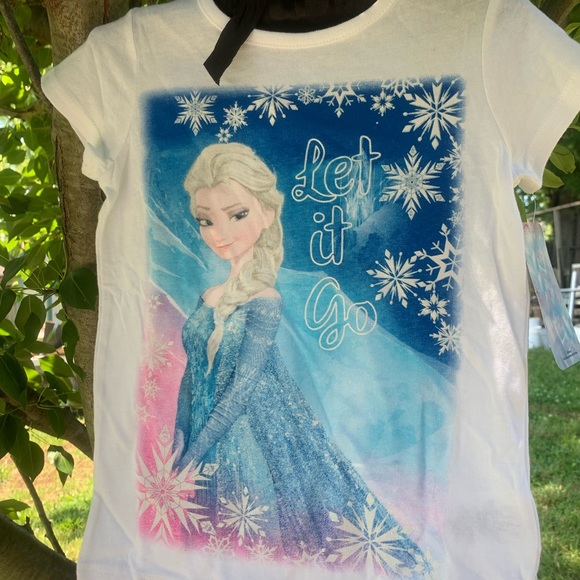 Let it Go Girls T-shirt - Picture 1 of 6